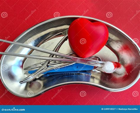 Cardiac Surgery Heart Surgery And Heart Transplantation Stock Image
