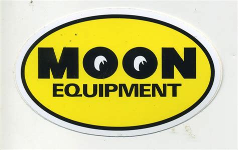 Moon Eyes Moon Equipment Sticker Decal Hot Rod Drag Race Old Stock