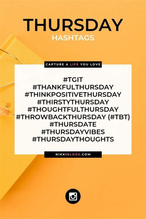 100 Best Days Of The Week Hashtags How To Use Them