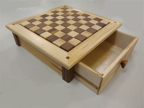 Https://tommynaija.com/draw/how To Build A Checkerboard Table With A Drawer