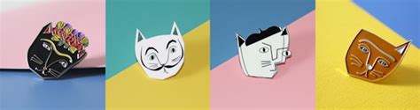 Artist Cat Enamel Pin Set By Nia Gould — Kickstarter