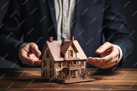 Premium AI Image | Key to Homeownership Real Estate Agent and House