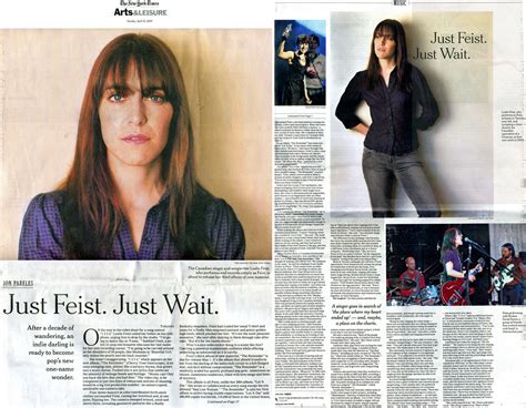 The New York Times April 15 2007 Feist Photo 1566368 Fanpop