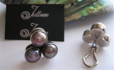 Clip On Pearl Earrings By Julleen Jewels Pearls Jewellery Online Clip