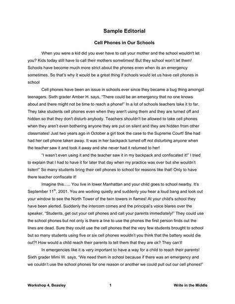 9 Article Writing Examples For Students Pdf Doc Examples