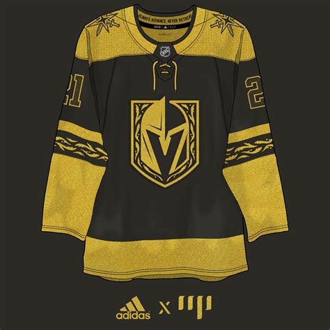 Vegas Golden Knights Jersey Concept Rhockey