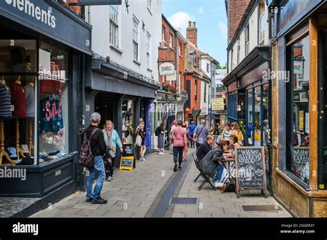 Alfresco In Lower Goat Lane Norwich Stock Photo Alamy