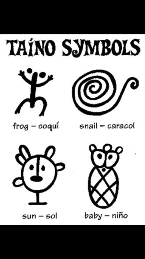 The sun and coqui (the small frog) are the most popular taino symbols. Taino Indian Tattoos - The Timeless Style of Native ...