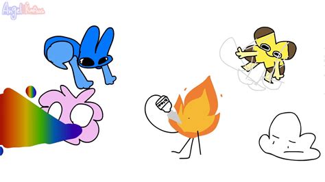 #bfb four #bfb 4 #bfb x #battle for bfdi #4x #i don't have any regrets. bfb shake - YouTube