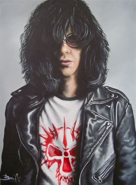 Clad in leather jacket, torn jean and adorned with sun glasses and singing in a youthful and energetic voice, he gave his. Dave Benning Art - Adventures of a Rock and Roll Artist..: 1 2 3 4...!! Joey Ramone