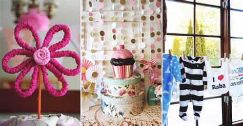This way, everyone has a chance to be the center of attention. 21 DIY Baby Shower Decorations To Surprise and Spoil Any ...