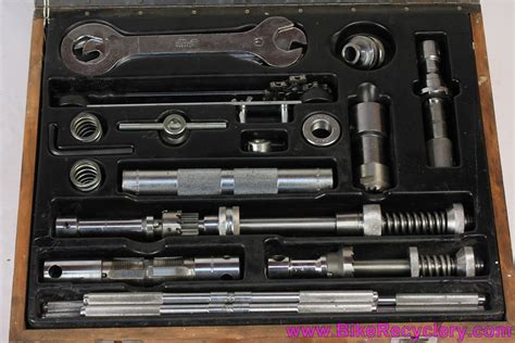 Cobra Brev Italy Master Frame Building Tool Kit In Wooden Case English