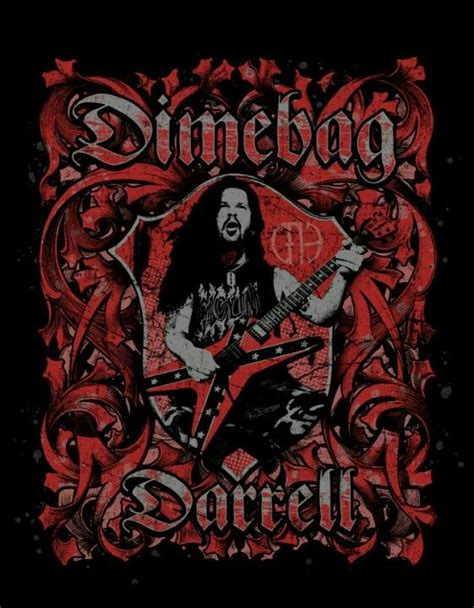 Dimebag Darrell Pantera Damageplan Metal Music Guitarist Heavy