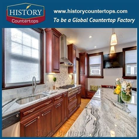 We offer a wide range of kitchen worktops which cover many of the most popular material types and décors available today. Viskont Viscont White Granite Countertop, Polished Surface ...