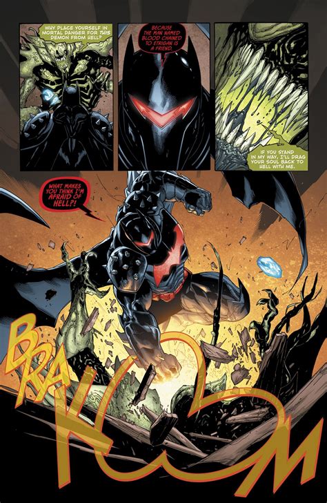 Batman Uses The Hellbat Against A Demon Comicnewbies