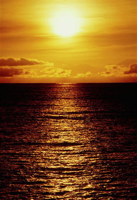 Sunrise Over Sea Photograph By Matthew Oldfieldscience Photo Library