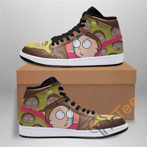 Rick And Morty Ha149 Custom Air Jordan Shoes Inktee Store