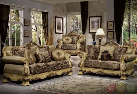 We understand the dynamics of a living room that hosts friends we are constantly grooming our collection, ensuring it has something wonderful for every living room out there. Luxury Antique Style Formal Living Room Furniture Set HD-913