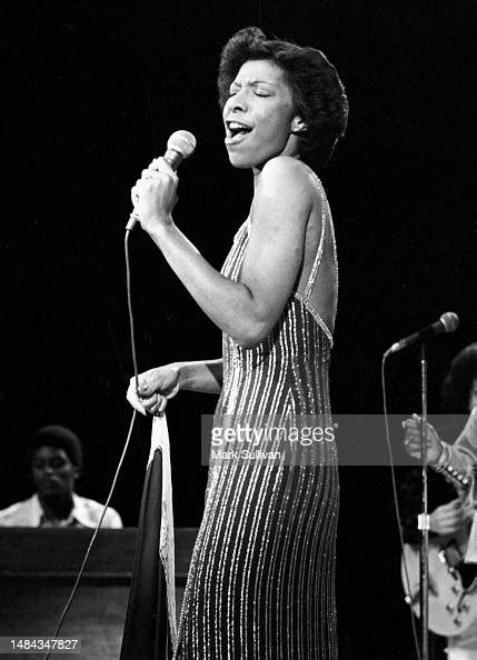 Singer Natalie Cole Performs During Taping Of The Midnight Special At