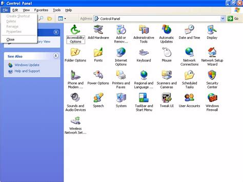 Windows Xp Control Panel Modemhelp
