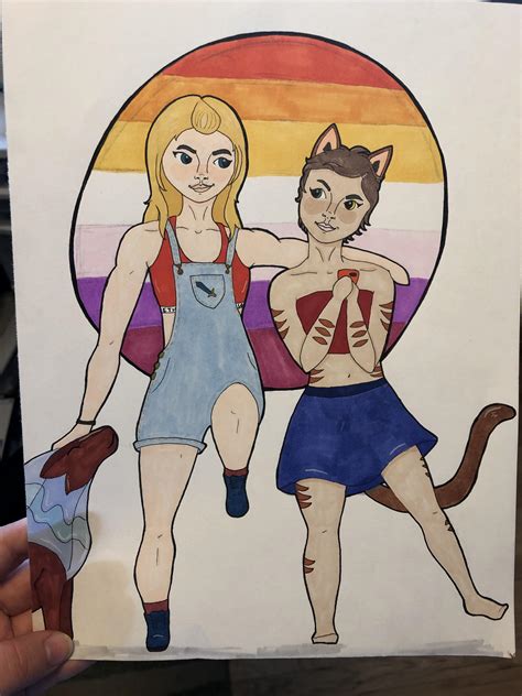 My Favorite Lesbians Art By Me Rsheranetflix