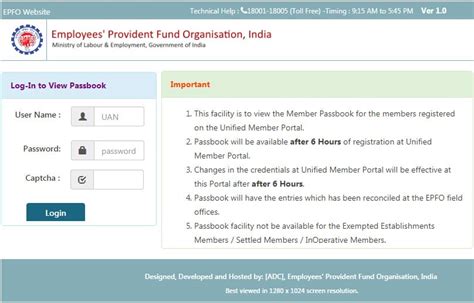 Epf Passbook Member Login How To Download And Activation