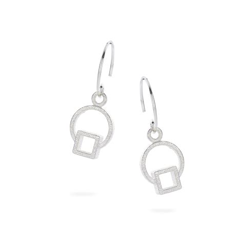 Unified Dangle Earrings Ola 3d Printed Jewelry