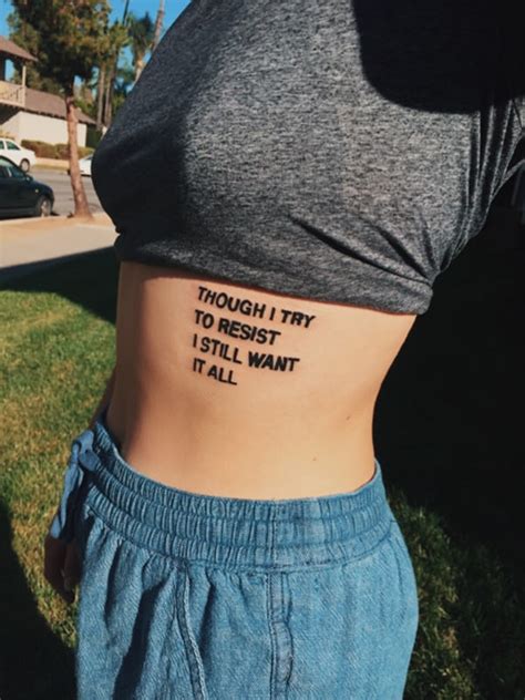 64 Rib Tattoos That Will Make You Want To Show Your Sides