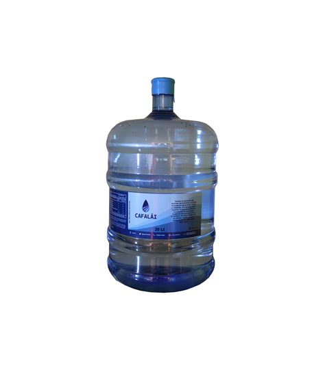 agua purificada cafalai, botellón 20 litros