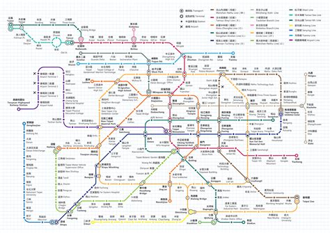 Taipei Metro Map Behance