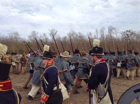 The Old Northwest Notebook Battle Of New Orleans Reenactment