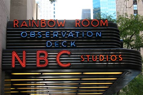 Entrance Rainbow Room Top Of The Rock Nbc Studios Flickr