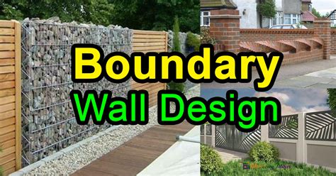 Boundary Wall Design Ideas For Home Blowing Ideas
