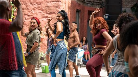 Review Jon M Chus In The Heights Cast Dances Us To New Elevation Below The Line