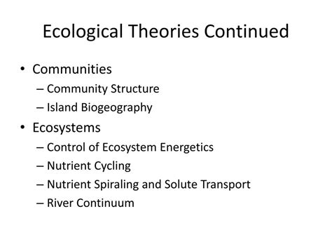 Ppt Introduction To Aquatic Ecology Powerpoint Presentation Free