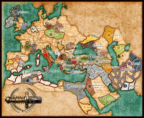 New Campaign Map Image Divide Et Impera Mod For Total War Rome Ii