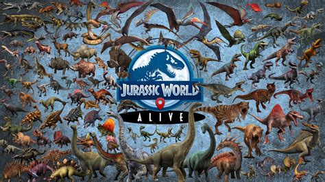 All Dinosaurs In Jurassic World Alive Youtube