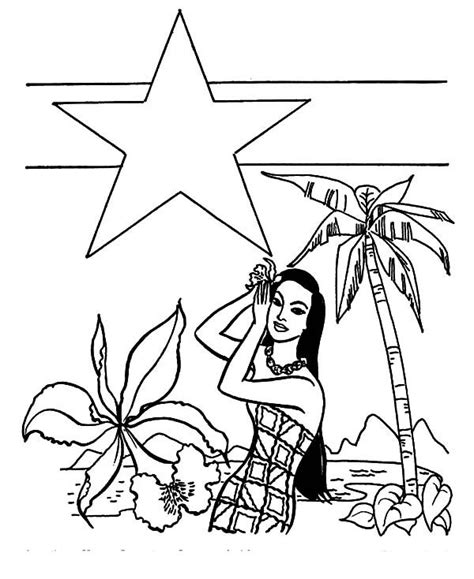 Hawaii Becomes State Coloring Pages : Coloring Sun | Coloring pages