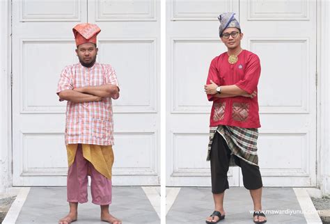 Pakaian Tradisional Pakaian Melayu Klasik Lelaki Baju Melayu Johor