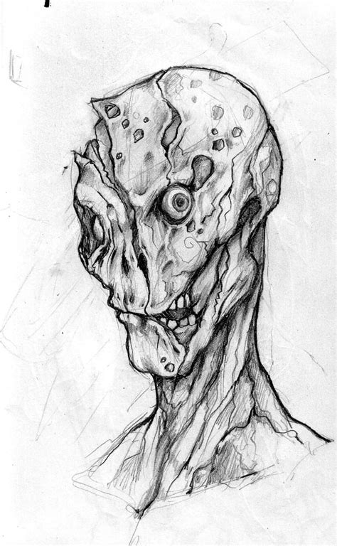 sketch  zombie zed  moparmar  deviantart