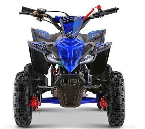 Quad Enfant Replay Deluxe 49cc Bleu Lestendancesfr