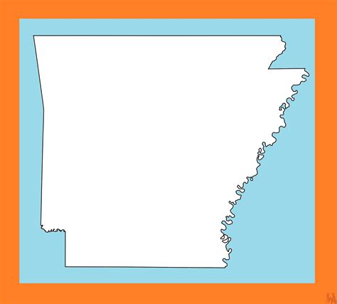 Arkansas Maps With States And Cities Whatsanswer