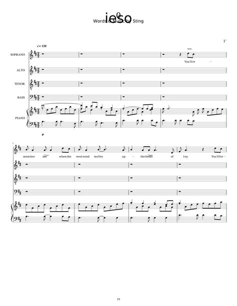 I never made promises lightly and there have been some that i've broken but i swear in the days still left we'll walk in fields of gold we'll walk in fields of gold. Fields of gold Sheet music for Clarinet (In B Flat) (Mixed ...