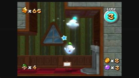 Super Mario Galaxy 2 Boo Moon Galaxy Haunting The Howling Tower