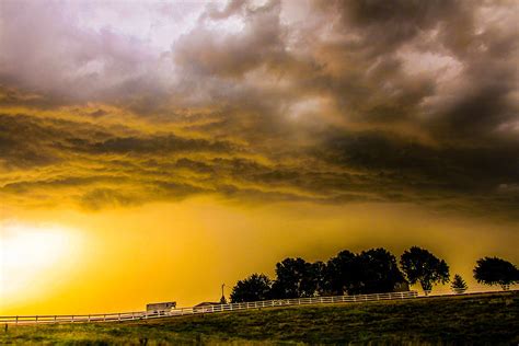 Late Afternoon Nebraska Thunderstorms Photograph By Nebraskasc Fine