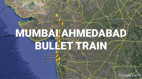 bullet train in india map united states map