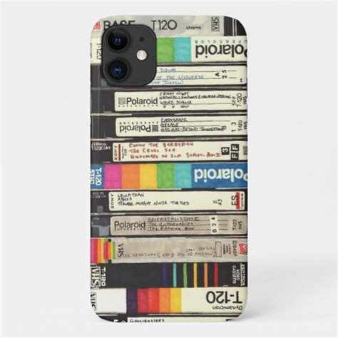 Fun Vintage 80s Retro Vhs Tape Stack Case Mate Iphone Case
