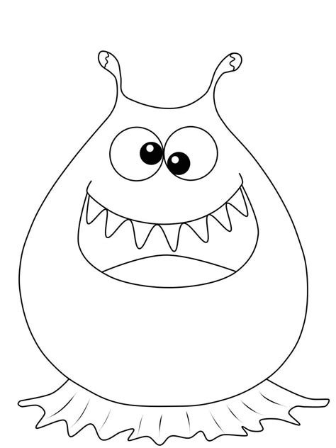 Dibujos de Monstruos para colorear - 100 Disegni da colorare