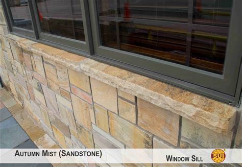 Sandstoneautumnmistwindow Sills Window Sill Outdoor Decor Backyard