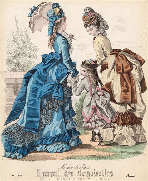 Fashions 1873 1870s France Victorian Fashion Fashion Plates